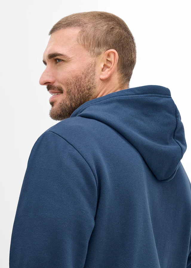 Sweat à capuche regular • bleu profond • Boutique bonprix