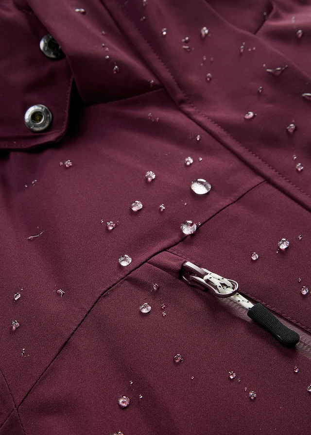 Waterafstotende ski-jas • wijnrood • bonprix online shop