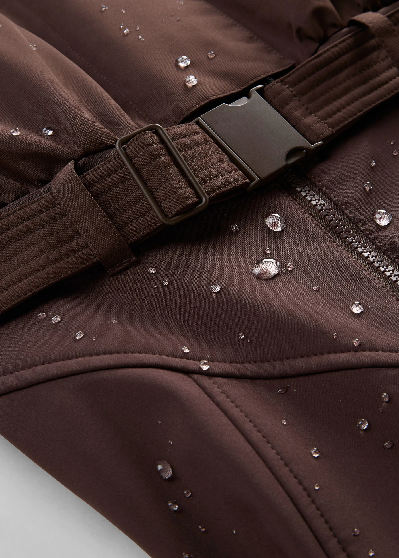 Waterafstotende en gewatteerde overall • donkerbruin • bonprix online shop