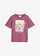 Minion T-shirt van puur katoen, Kleur: mat bessen met print