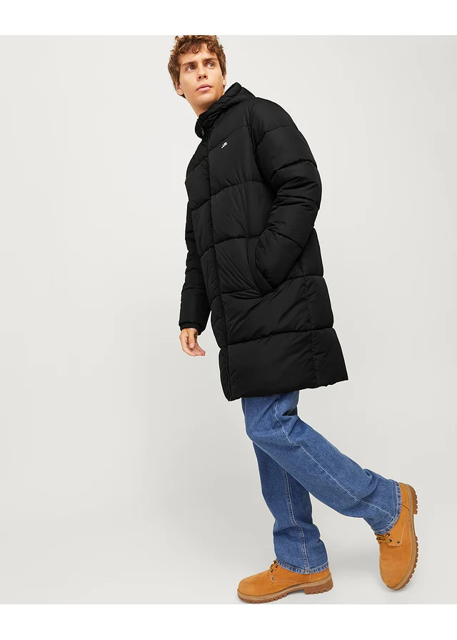 Doudoune mi-longue JJ REBEL • noir • Boutique bonprix