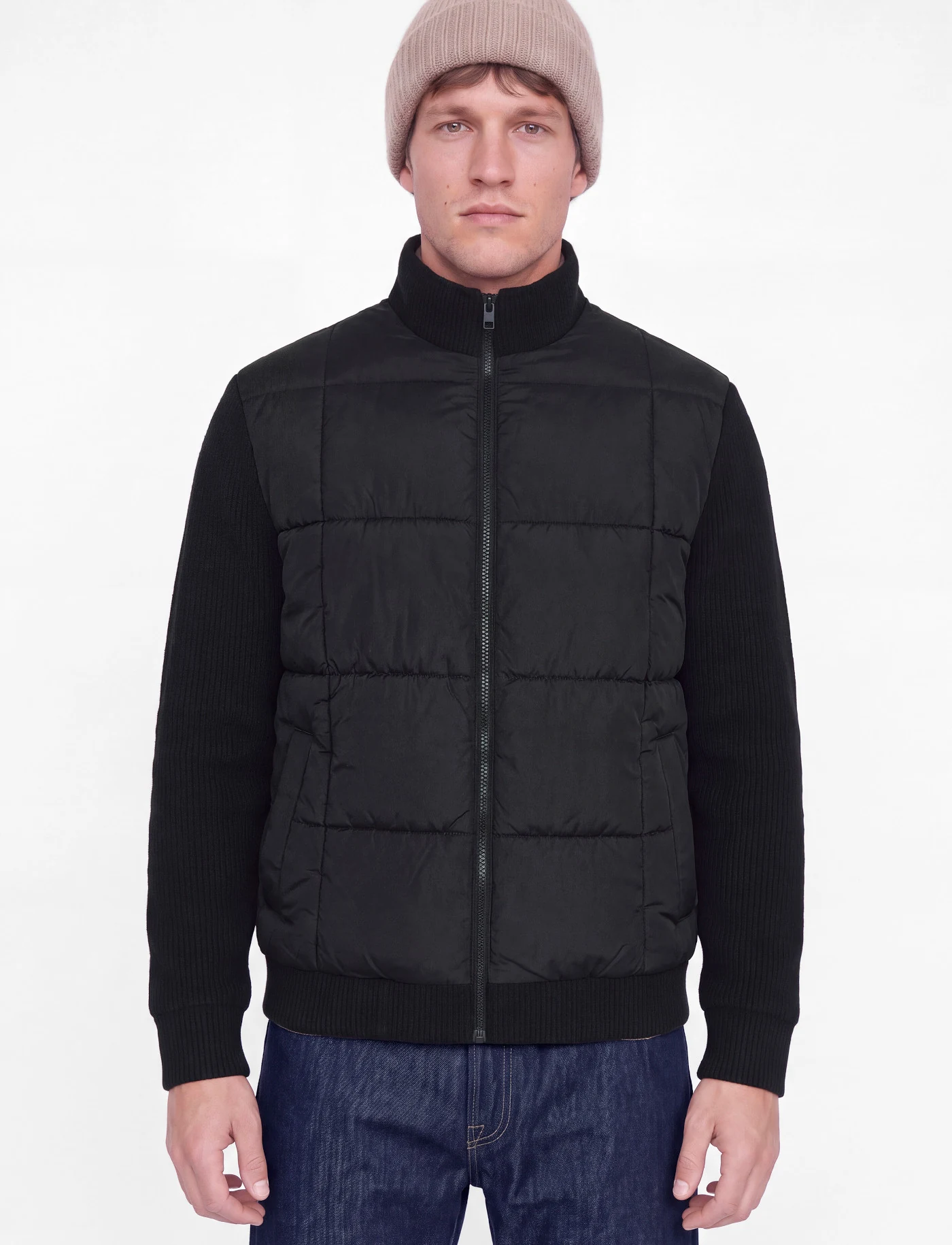 JJ REBEL gewatteerde jas • zwart • bonprix online shop