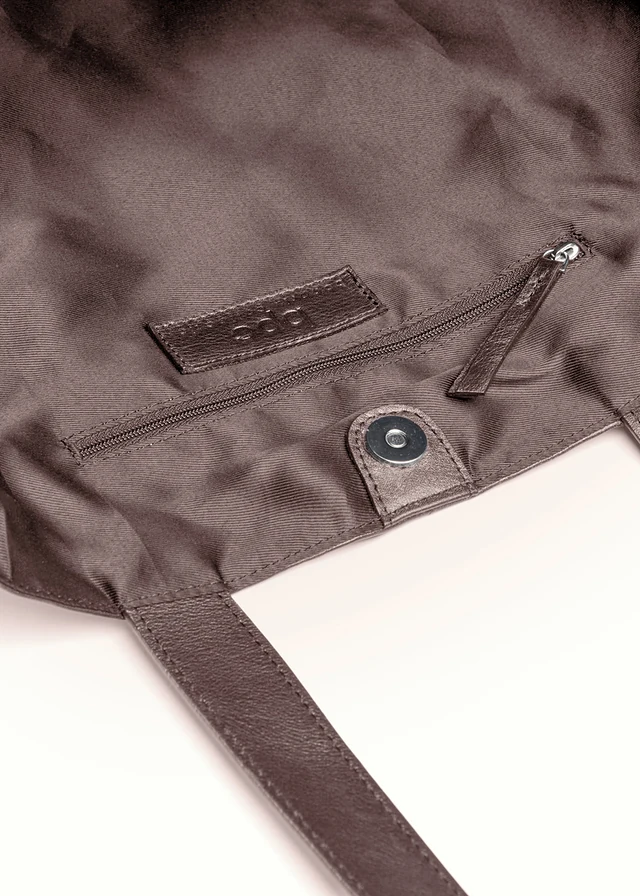 Cabas XXL en cuir • marron • Boutique bonprix