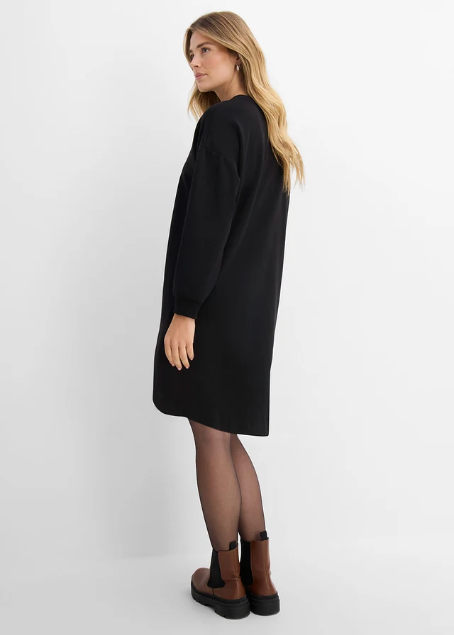 Oversized sweatjurk • zwart • bonprix online shop