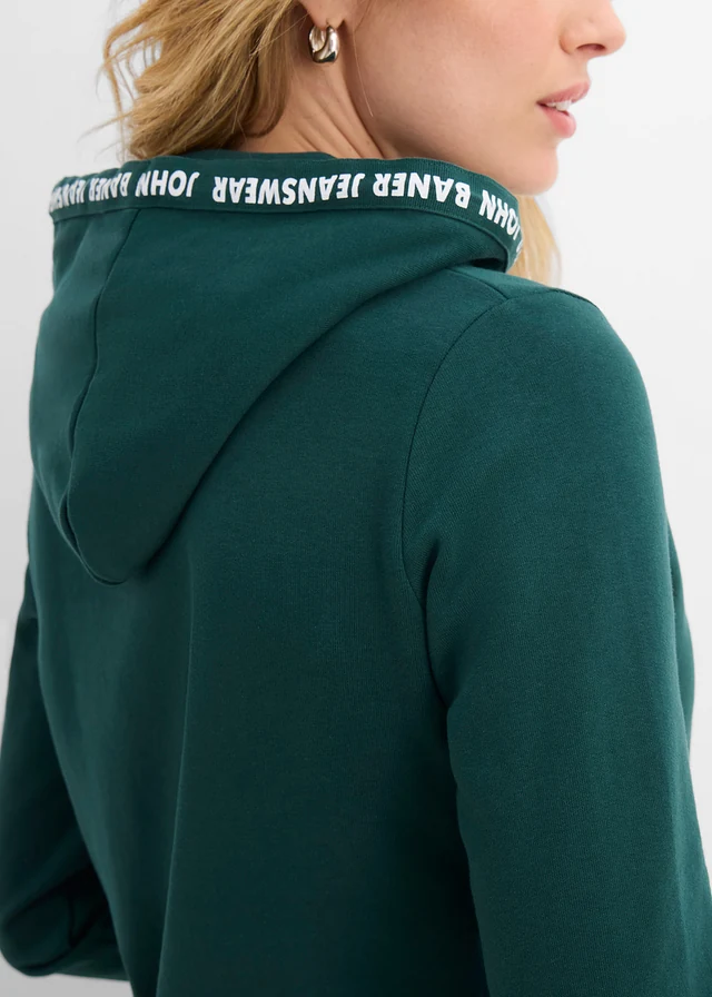 Sweatjurk • petrolgroen • bonprix online shop