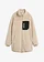 Teddy fleece vest, Kleur: steengrijs