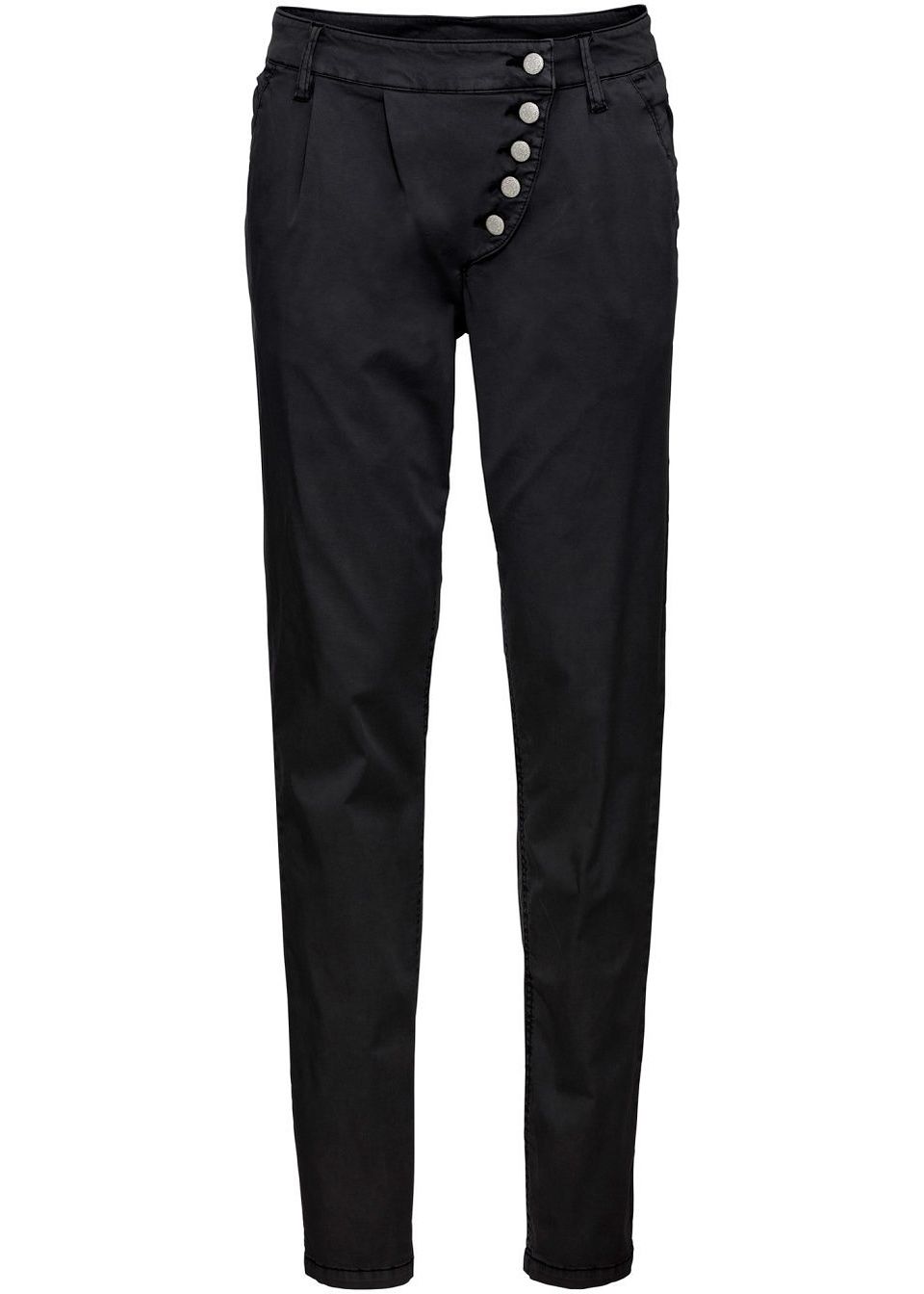 

Брюки-чино Slim Fit, Черный «потертый»